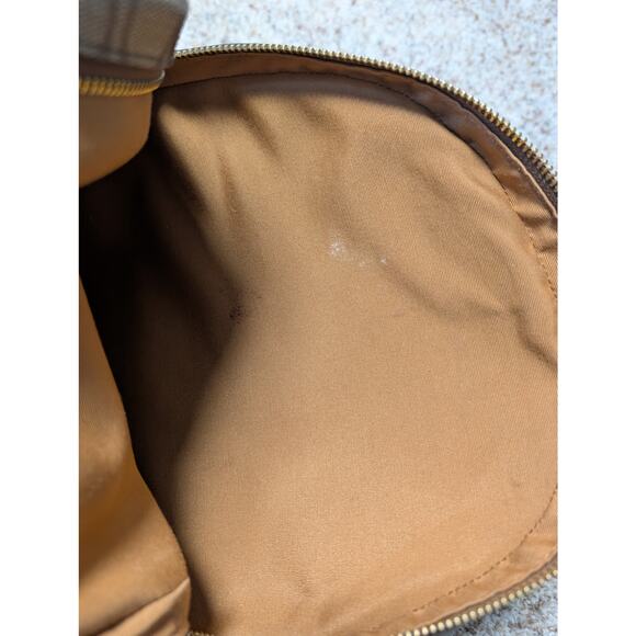 Coach Court Backpack Womens Medium Brown Khaki White Signature Canvas Luxury Bag main image 8
